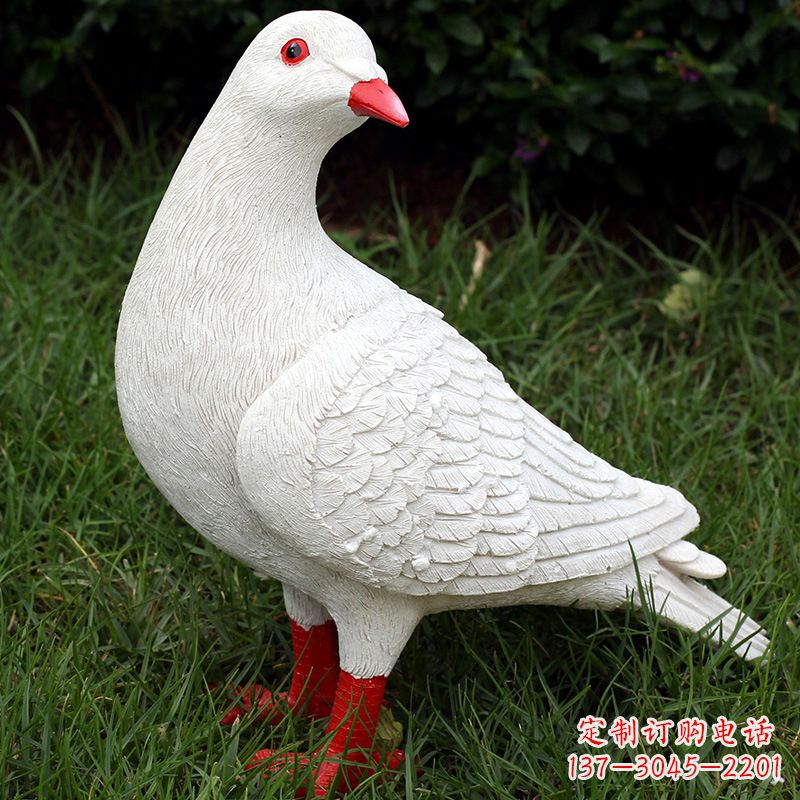 威海不锈钢鸽子雕塑