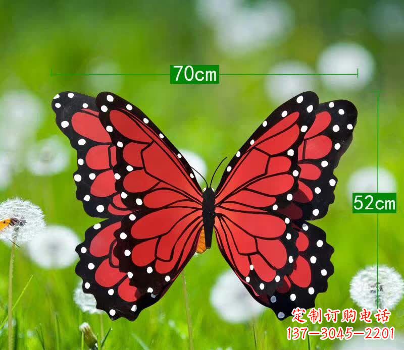 威海精美不锈钢蝴蝶雕塑