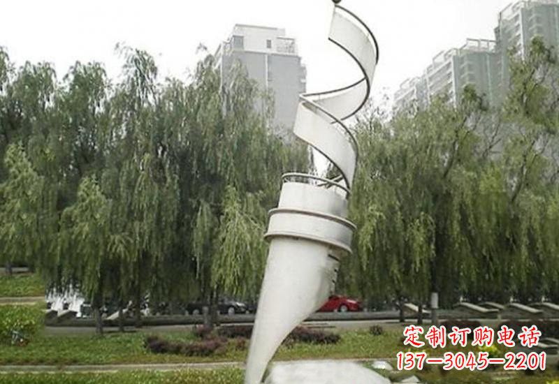威海不锈钢钢笔雕塑——精致的艺术构筑
