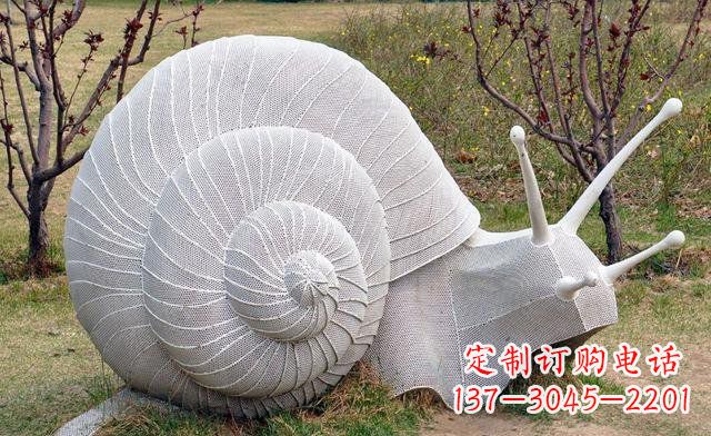 威海不锈钢蜗牛雕塑——让艺术与自然相结合