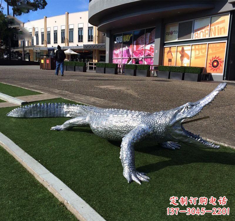 威海不锈钢动物雕塑精美而具有艺术价值