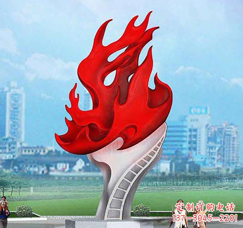 威海不锈钢火炬照亮未来