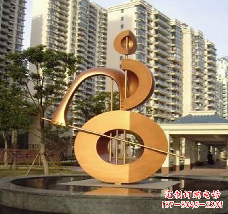 威海不锈钢葫芦乐器雕塑精致的艺术瑰宝