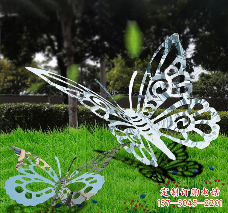 威海不锈钢蝴蝶雕塑艺术的美丽诠释