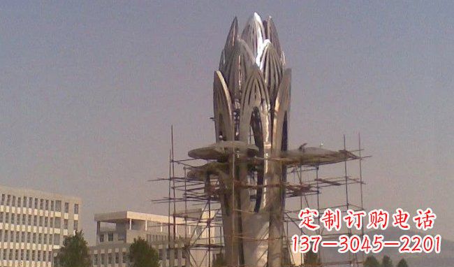 威海不锈钢火炬雕塑精致而又耐用