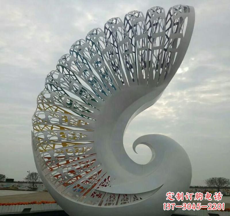 威海不锈钢凤凰雕塑精美雕刻,传承艺术