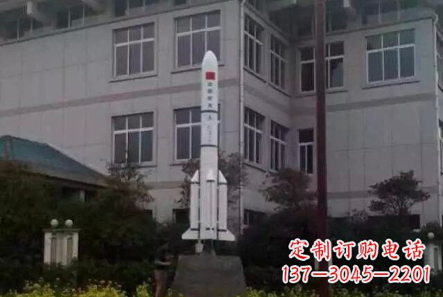 威海不锈钢火箭雕塑给城市带来无限美