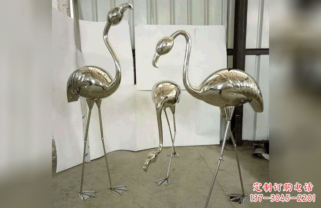 威海不锈钢火烈鸟——雕塑之美