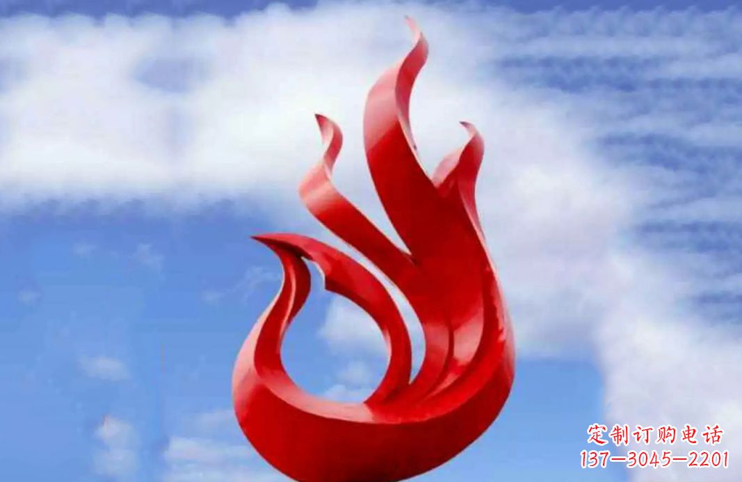 威海凤凰雕塑不锈钢金之美