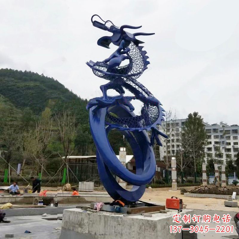 威海不锈钢动物雕塑——点缀公园园林