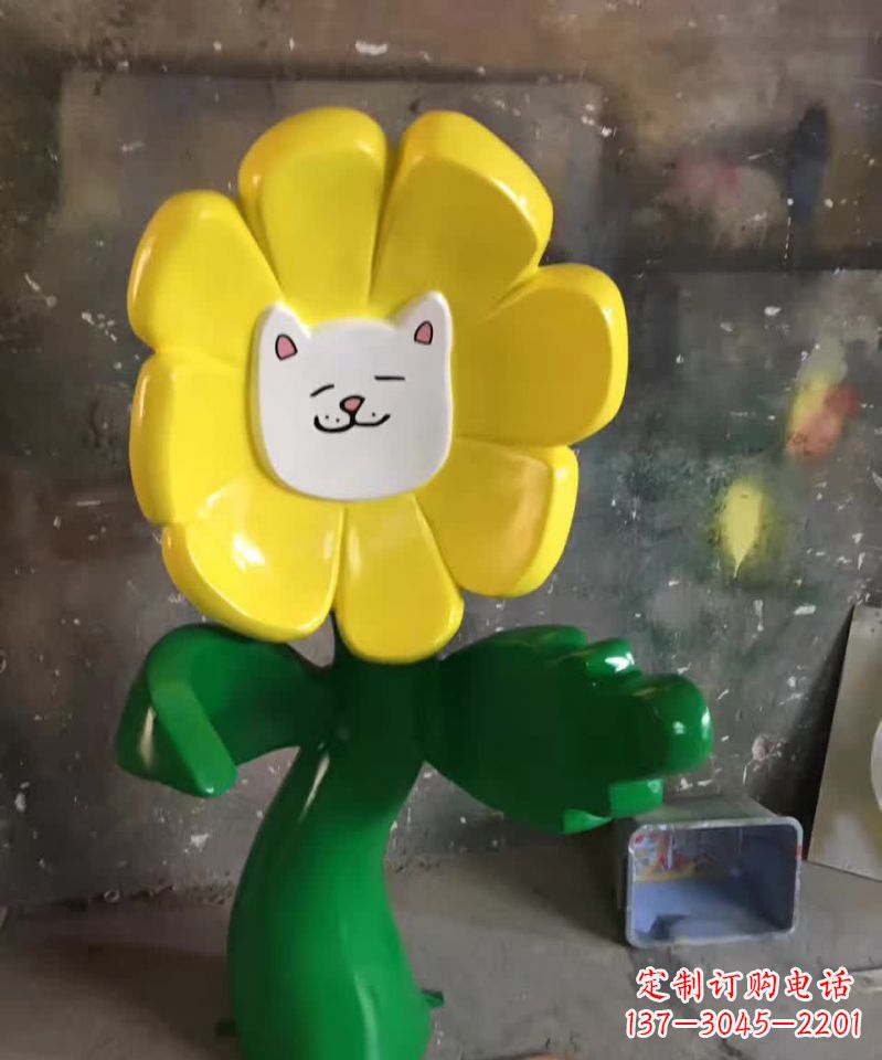 威海不锈钢太阳花雕塑艺术与美的结合