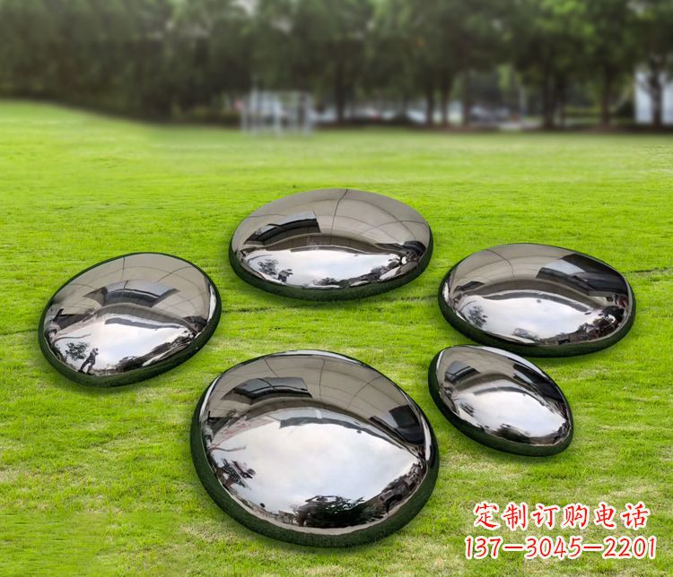 威海不锈钢鹅卵石雕塑艺术与技术的完美结合