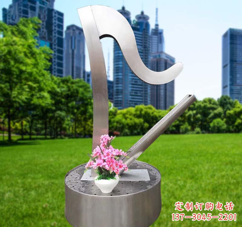 威海不锈钢竖琴雕塑艺术的精髓
