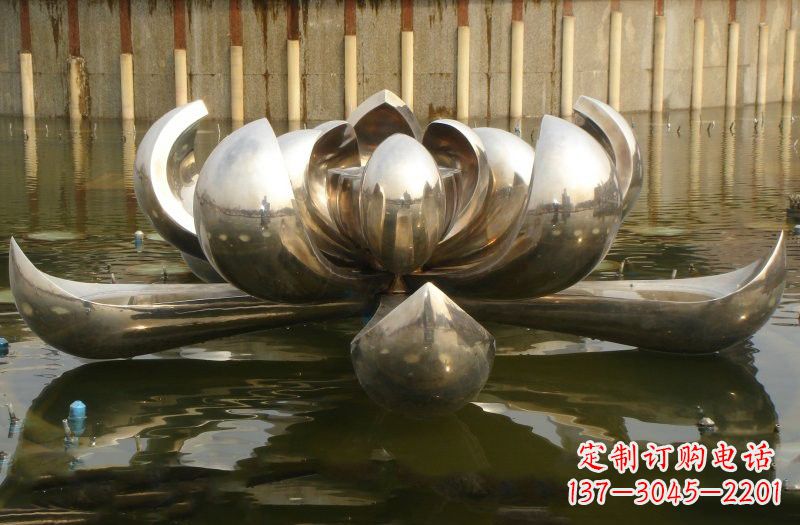 威海不锈钢莲花喷泉雕塑艺术精品的传承