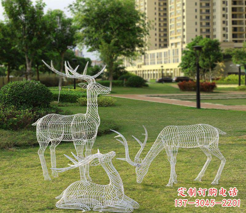 威海精美梅花鹿雕塑,传承祖先文化瑰宝