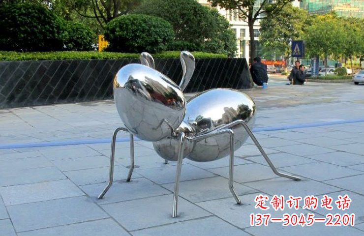 威海不锈钢蚂蚁雕塑艺术的传承与精美
