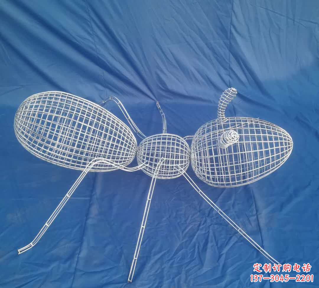 威海蚂蚁镂空雕塑精致的艺术精品