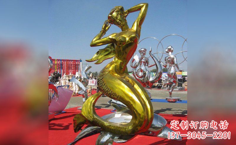 威海海底美人鱼雕塑