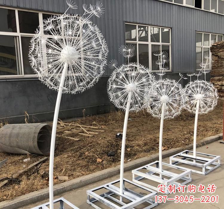 威海不锈钢蒲公英——城市雕塑的精美瑰宝