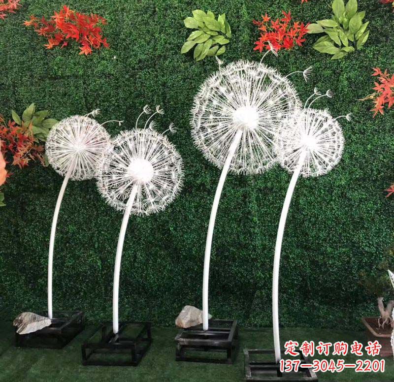 威海不锈钢蒲公英——折射着自然之美