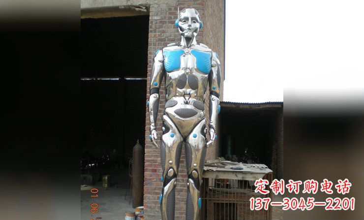 威海不锈钢人体雕塑精美绝伦