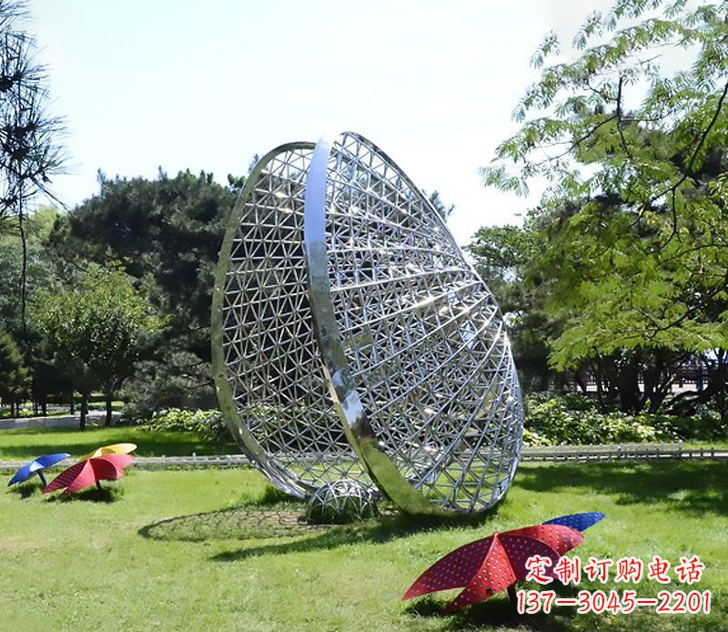 威海不锈钢扇贝雕塑精美绝伦的自然之美