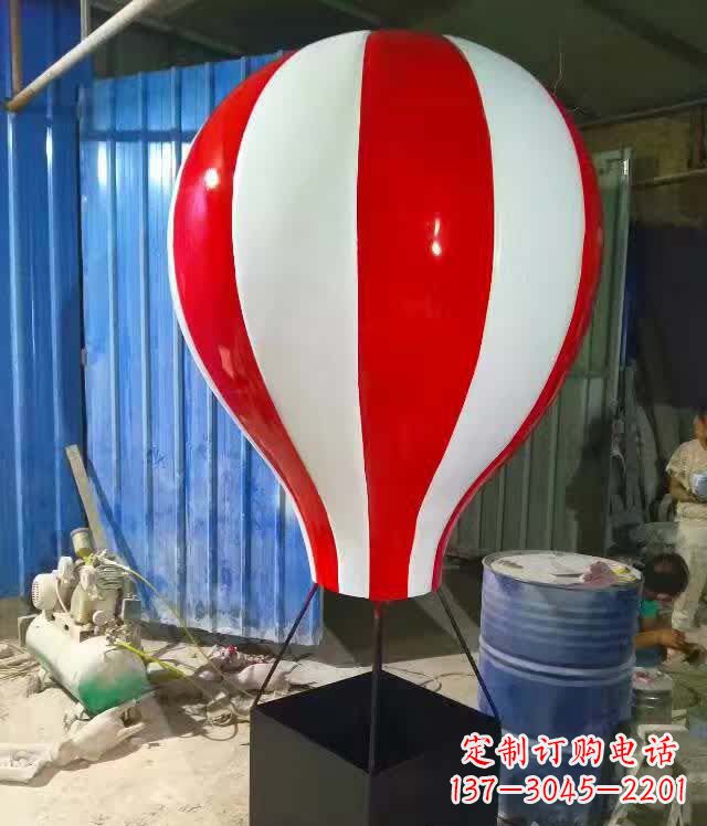 威海新题目美丽的不锈钢气球雕塑
