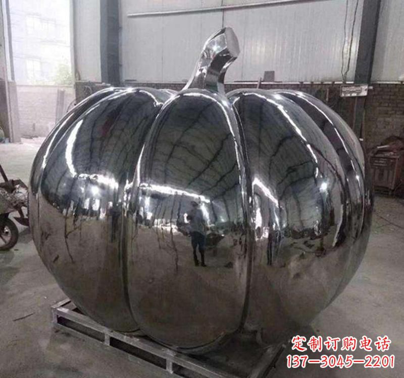威海不锈钢蔬菜雕塑——精美而经典