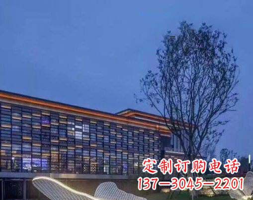 威海不锈钢网状蝴蝶雕塑——精美而优雅