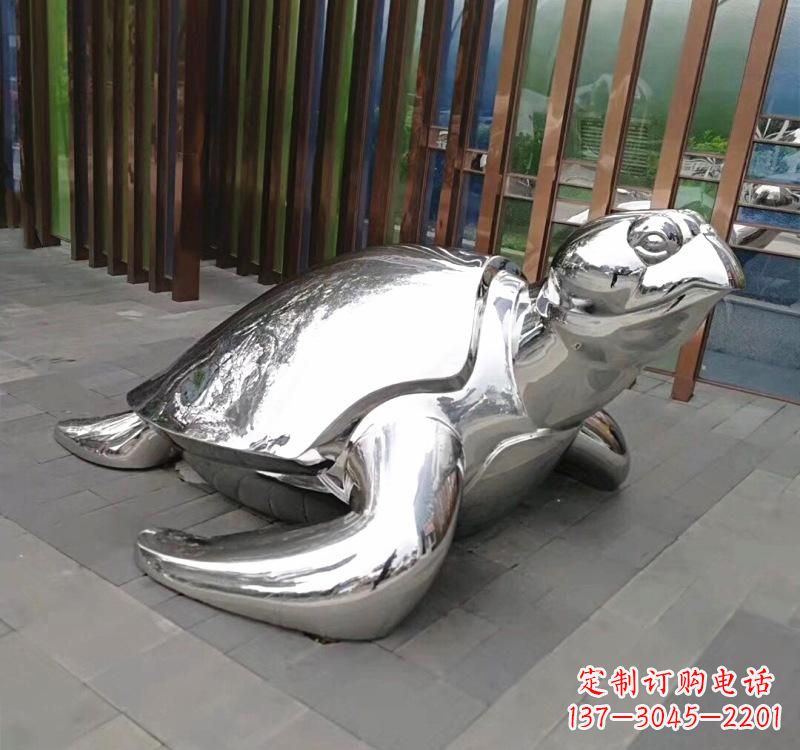 威海不锈钢乌龟雕塑探索艺术与自然的完美结合
