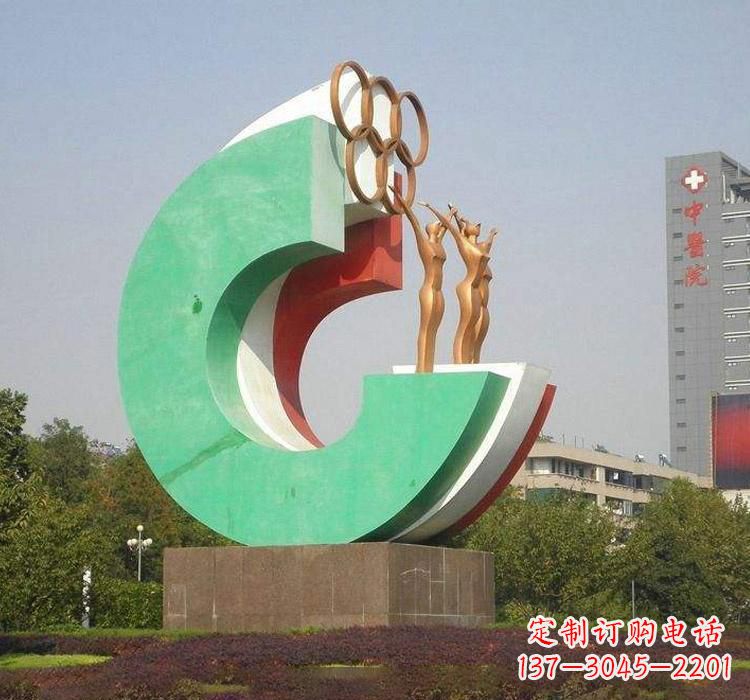 威海勇于拼搏的运动员雕塑