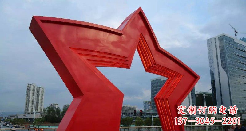 威海不锈钢拱门雕塑——表达浓浓城市情怀