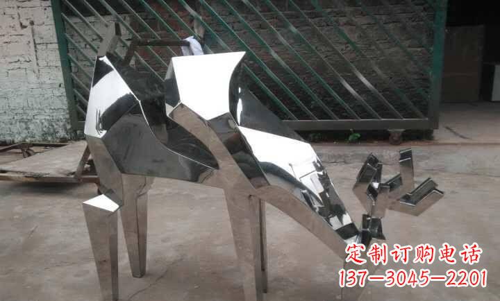威海不锈钢小羊雕塑艺术的精髓