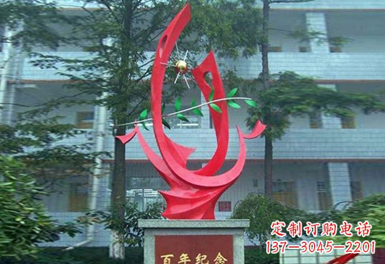 威海精美不锈钢凤凰雕塑