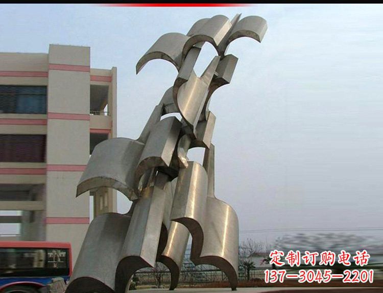 威海不锈钢书籍雕塑——记录着校园文化的精彩历史