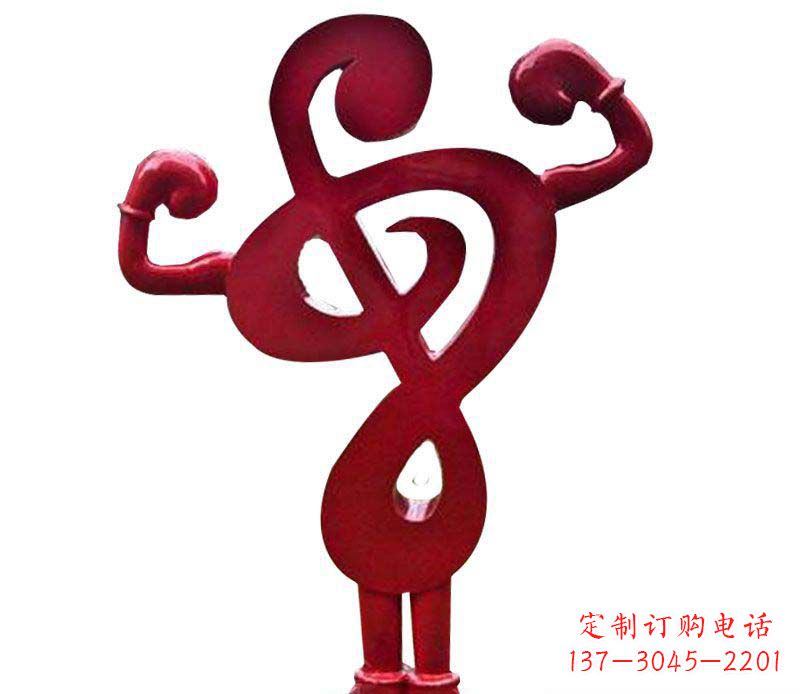 威海音符之美——不锈钢音符雕塑