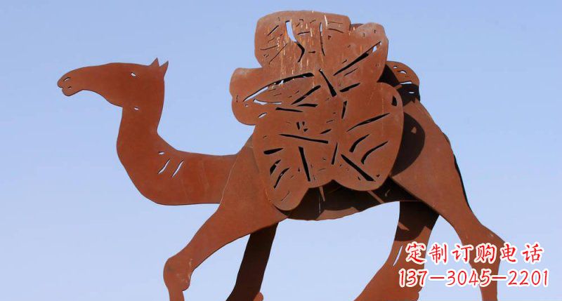 威海不锈钢骆驼雕塑令人惊叹的艺术精品