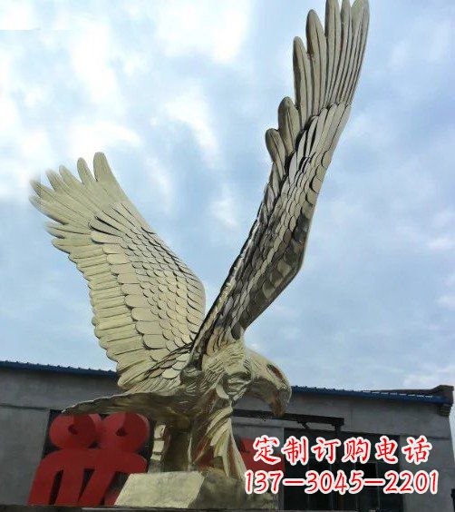 威海不锈钢雄鹰展翅蓝天