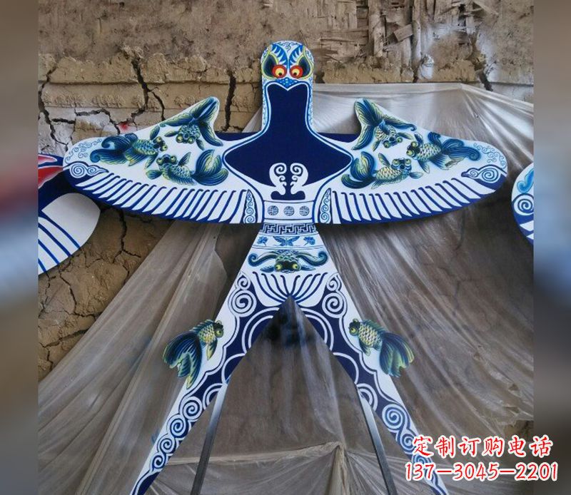威海不锈钢蜘蛛侠风筝雕塑的象征