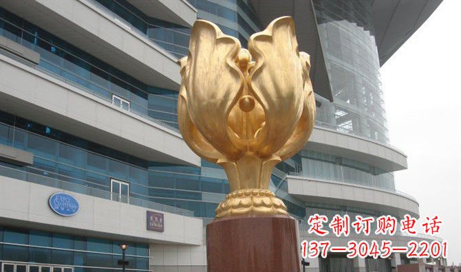 威海不锈钢紫荆花之美