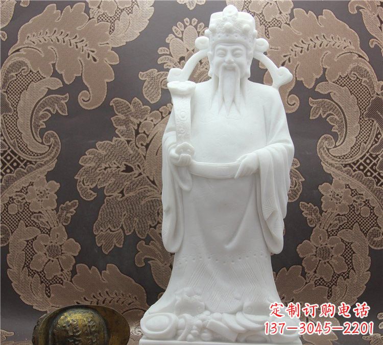 威海财神雕塑祈求财富幸福