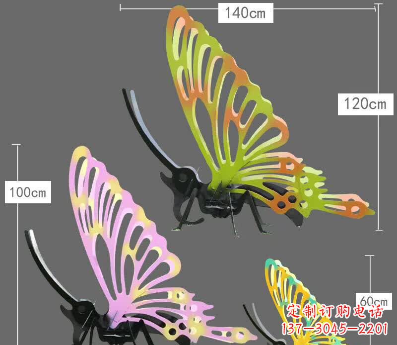 威海不锈钢蝴蝶一种新型雕塑艺术