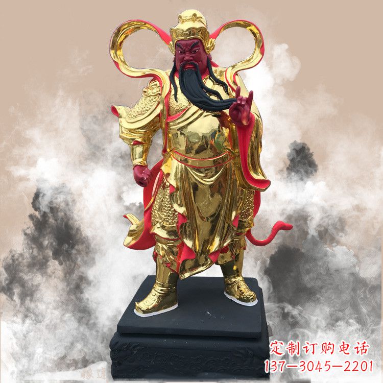 威海关公雕塑传承中华文化之精髓