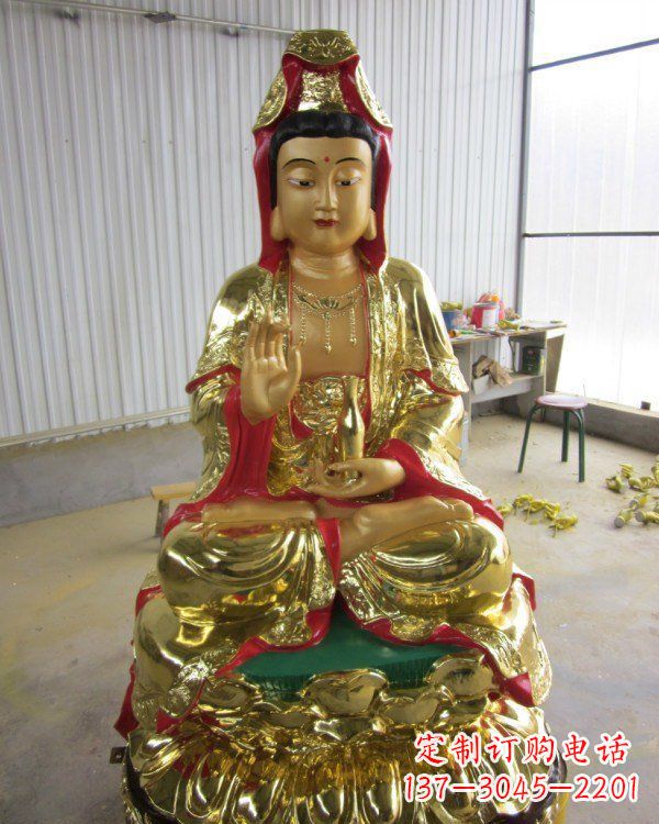 威海神圣观音·精美铜雕