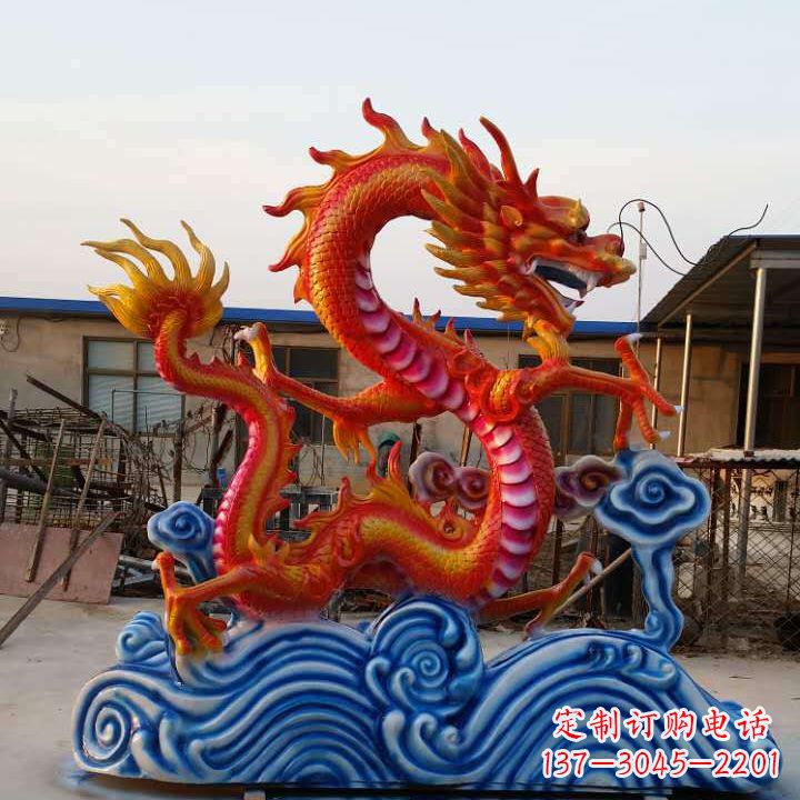 威海彩绘动物铜雕精美绝伦