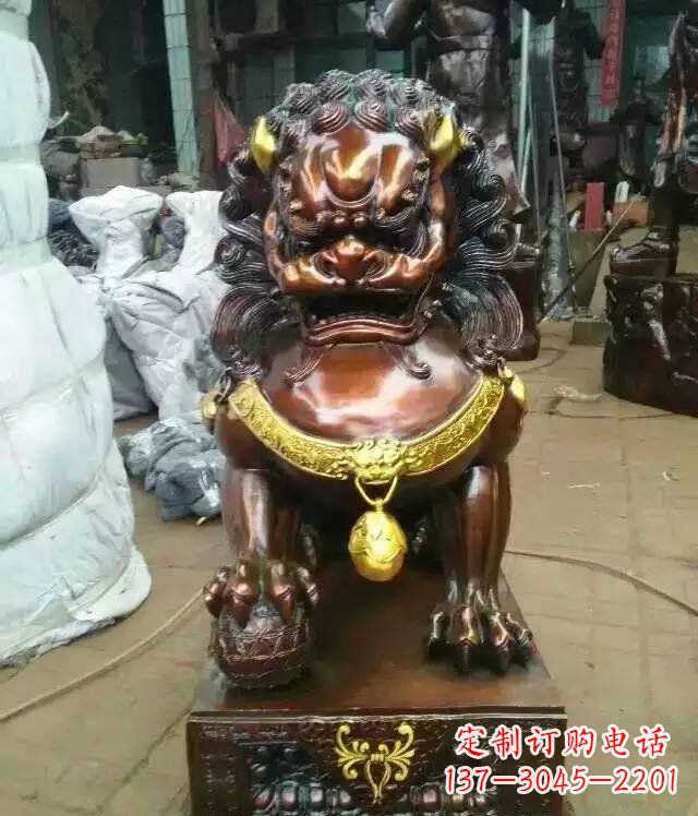 威海狮子铜雕——一件传承着历史沉淀的艺术品