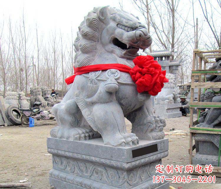 威海雄壮狮子石雕——欢迎来到宁波