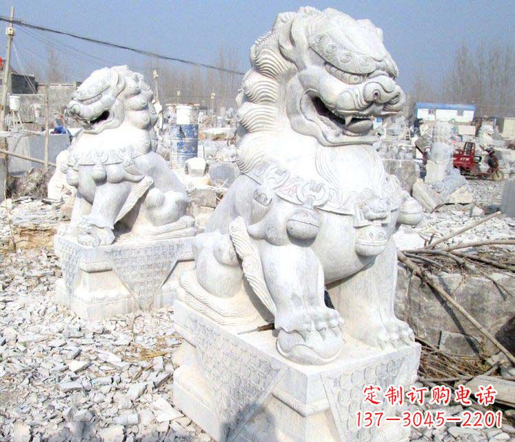 威海狮子雕塑一种神圣而古老的艺术