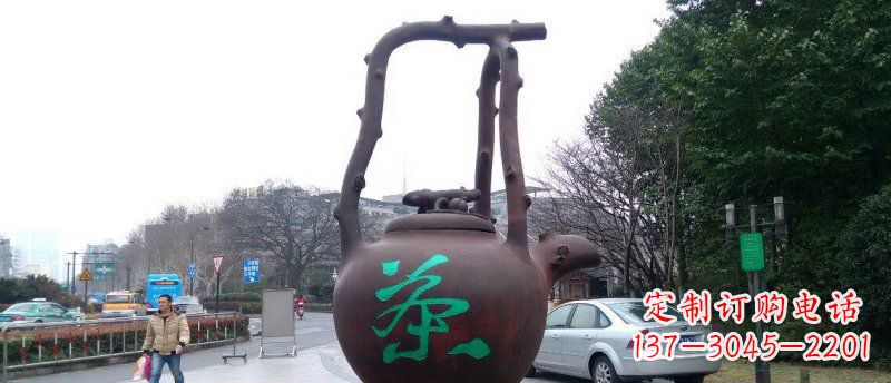 威海茶壶雕塑——展现艺术精妙