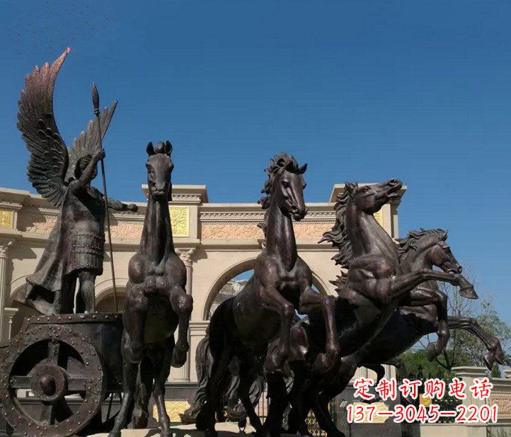 威海马雕塑引领全城欣赏